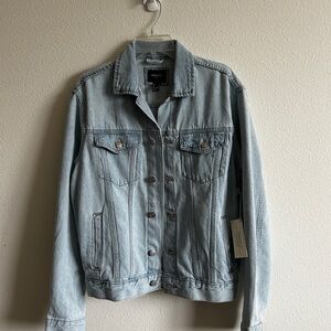 Forever 21 Men's Light Blue Denim Jacket